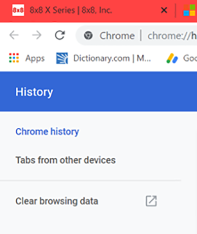 browsing history